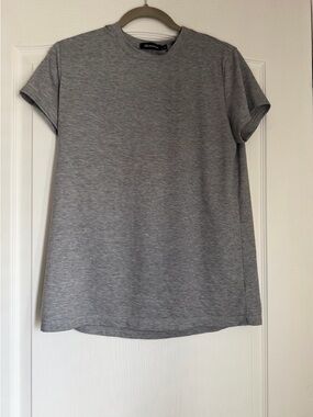 Heather Gray Crewneck Tee Size Large